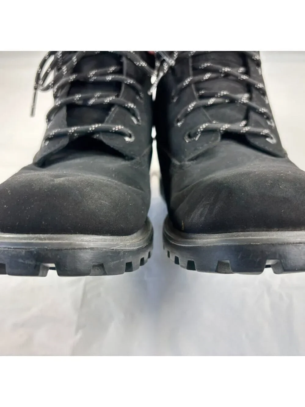 Sketchers Boys Mecca Bunkhouse Black Synthetic Ankle Work Boots